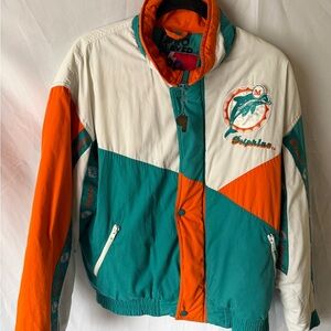 Miami Dolphins Colorblock Jacket